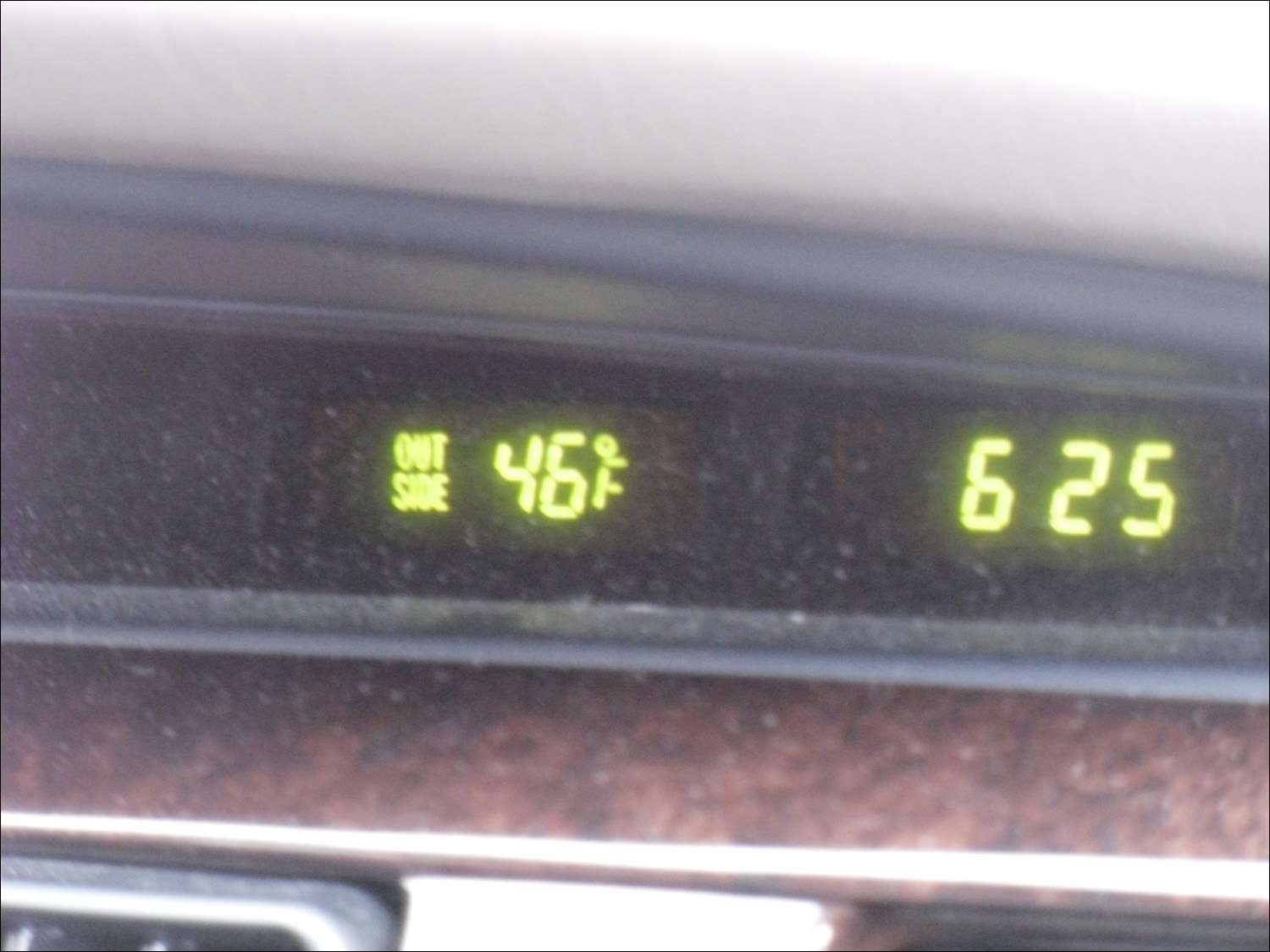 Glacier National Park- Just for the record~Temp at logans Pass.
